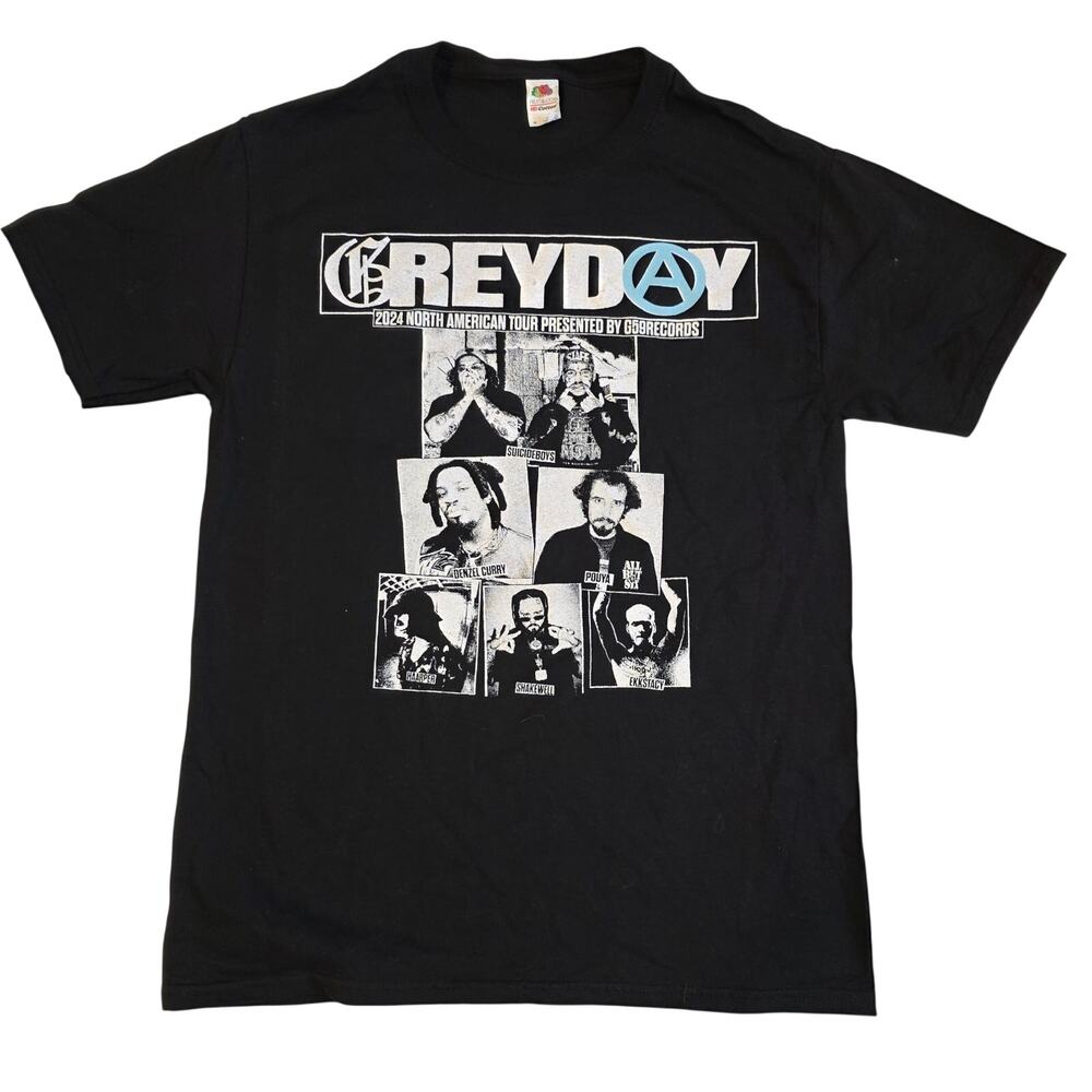 2024 Greyday Tour Shirt Small G59 Records Suicideboys Band Tee - Picture 1 of 3